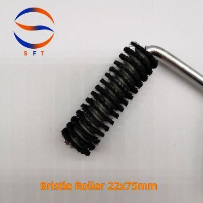 Customized 22mm Bristle Rollers with Zinc Plated Handles for Laminating