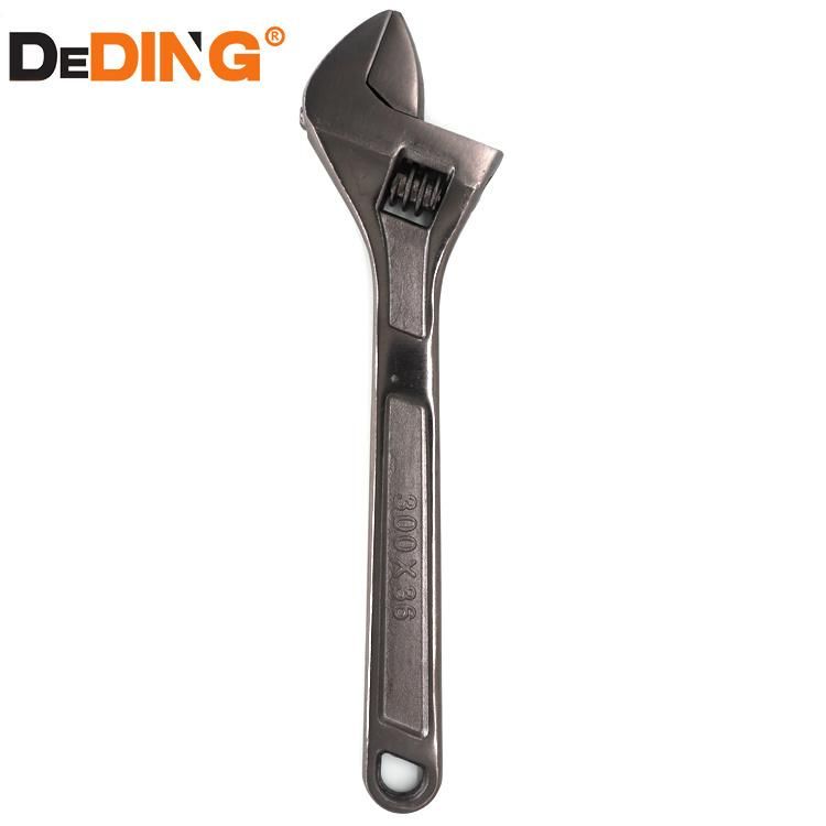 Customized Logo Black Nickle Plated Durable Adjustable Spanner