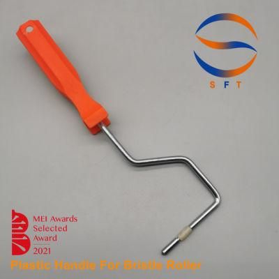 China Factory Zinc Plated Easy Plastic Handles for Bristle Rollers