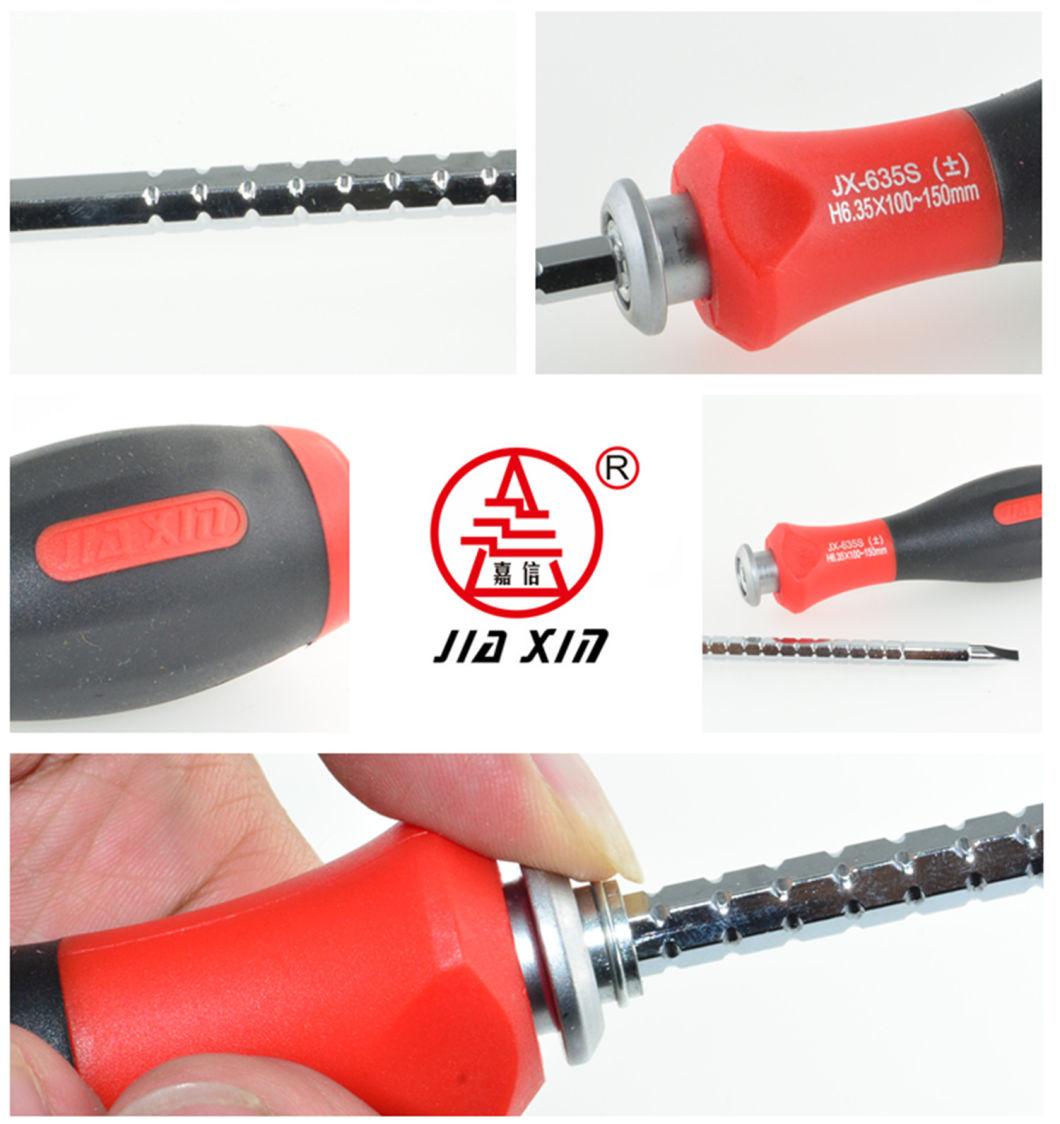 Strong Magnetic Dual Screwdriver with Non-Slip and Heat Resistant Handle