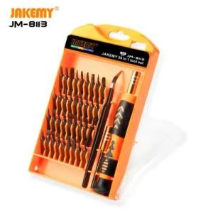 Jakemy Professional Quality 39 in 1 Multifunctional Precision Repairing Screwdriver Set with Plastic Tool Box