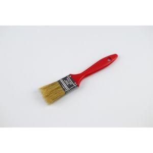 2020 Hot Sale Yellow Brush Wire Red Wooden Handle Paint Brush for Decoration