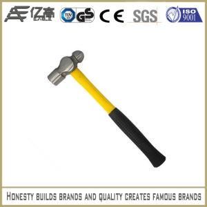 Forged Heat-Treatment Tools Ball Pein Hammer with Fiberglass Handle