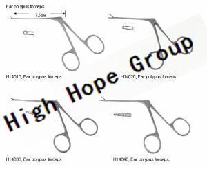Ce Approved Medical Ear Polypus Forceps