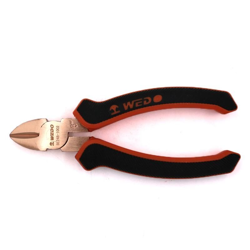 WEDO 6" 8"Non-Sparking Diagonal Cutting Pliers, Spark-Free Safety Side Wire Cutters Pliers, Non-Magnetic Beryllium Copper