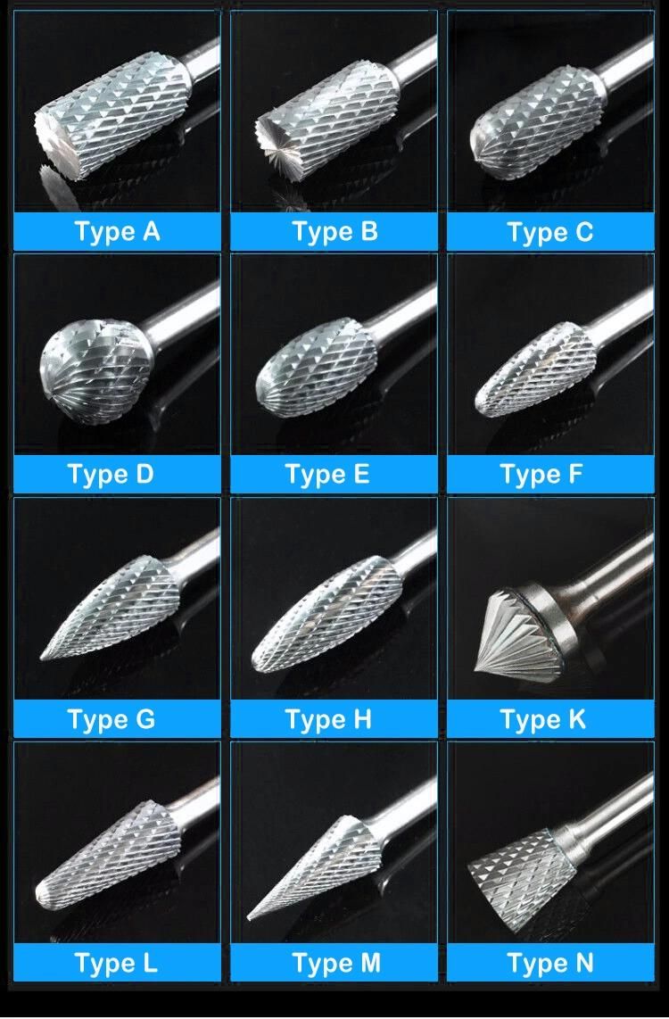 High Strength Outside Tungsten Carbide Rotary Burr