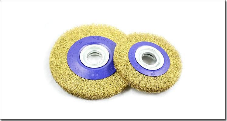 Round Cleaning Circular Steel Wire Wheel Brush