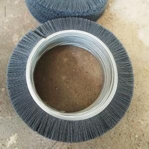 Abrasive Bristle Round Industrial Brush for Wood Polishing