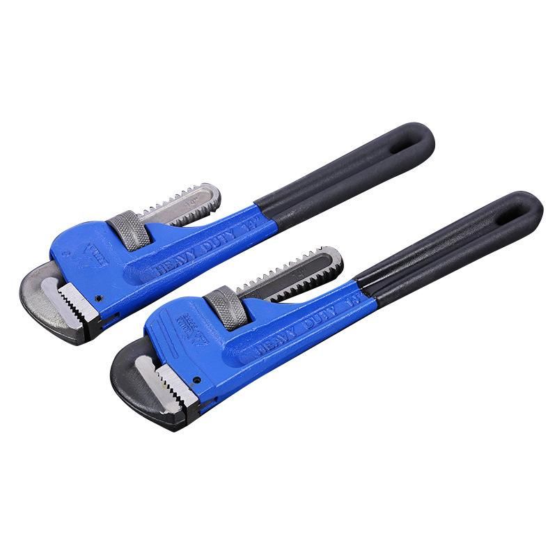 American Type High Hardness Drop Forged Steel Heavy Duty Pipe Wrench