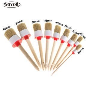 Wholesale Round Brush with Wooden Handle