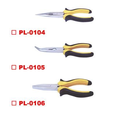 Germany Type Long Nose/Bent Nose/Flat Nose Pliers Two Color Handle