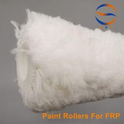 Customized 40mm Diameter Solvent Resistance Paint Roller for Fiberglass Laminating