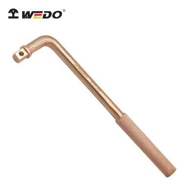 WEDO Non-Magnetic/Sparking Socket Wrench Beryllium Copper Offset Handle