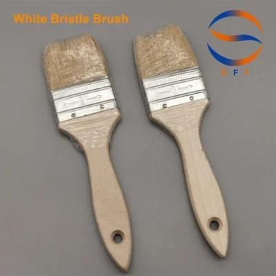 50mm White Bristle Paint Brushes for Fiberglass and Resin