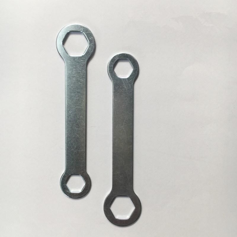Closed-End Spanner Galvanized Dual-Use Wrench Tool Mini Spanner Hand Tool