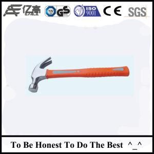 Hand Tools 16oz Drop Forged Claw Hammer with Fibreglass Handle