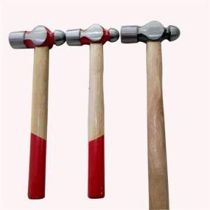 American Type Ball Peen Hammer with Hardwood Handle
