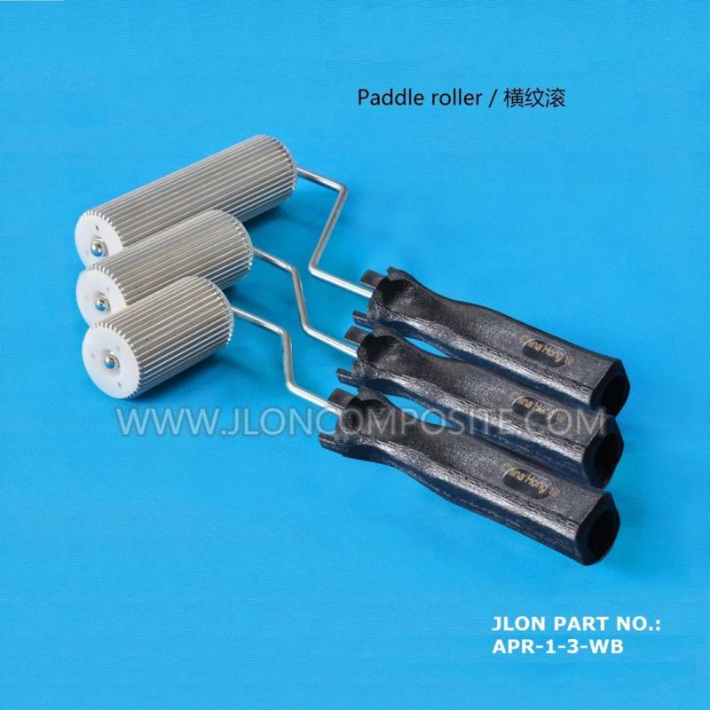 FRP Tools Aluminum Fiberglass Paddle Roller for FRP Hand Laminate