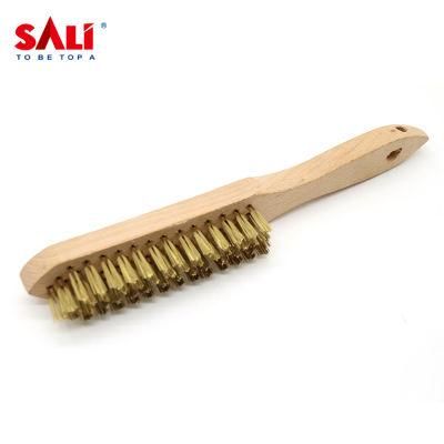 Sali 4*15 Line Wooden Handle Brush