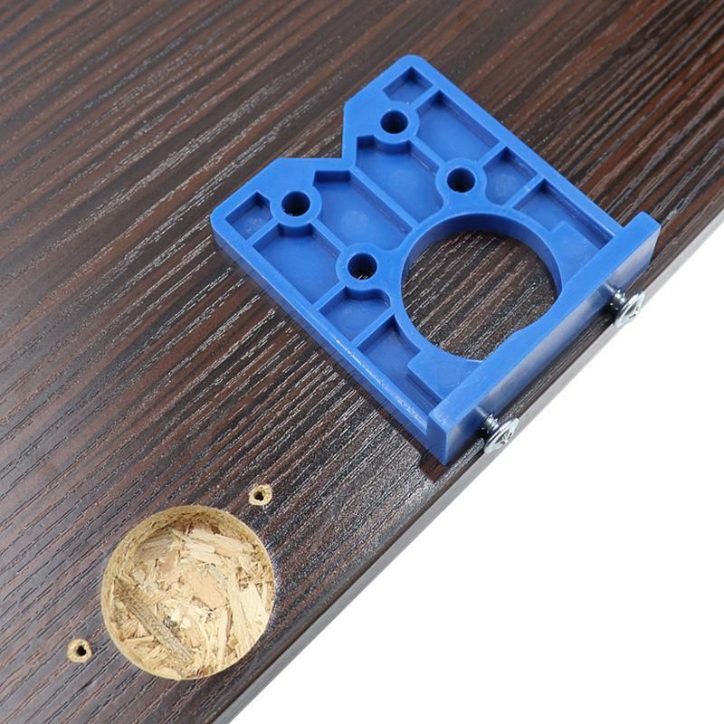 Hinge Hole Locator 35mm Door Panel Hinge Location Template, Woodworking Hinge Hole Installation Aids