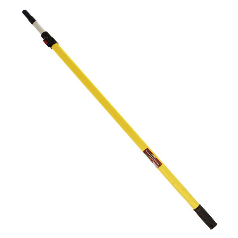 Professional Fiberglass/Aluminum Telescopic Extension Pole with Auto Lock