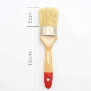 1 Inch, 2 Inch, Pure Bristle Chalk Paint Brush Wax Round Brush