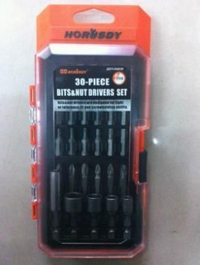 30PC Tools Set Bits & Nut Screwdrivers Set