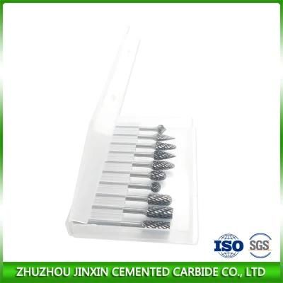 China Solid Tungsten Carbide Burrs Double Cut&#160; Rotary Burr Set Woodworking