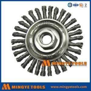 Wide Face Wheel Brushes/Flat Twist Knot Steel Wire Wheel