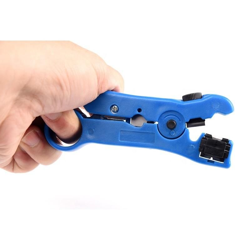 Hot Selling Blue Coaxial Cable Tools Multi Functional Wire Cutter Striper