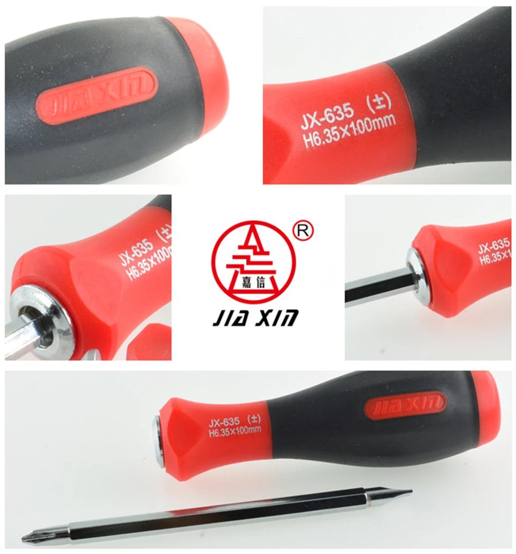 6.35mm Slotted Screwdrivers with Magnetic Self-Locking Metric Hand Tool Set