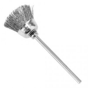 Stainless Steel Wheel Polishing Brush with Handle