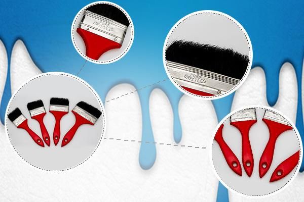 China Wholesale Wooden Handle Tools Decorative Bristle Paint Brush