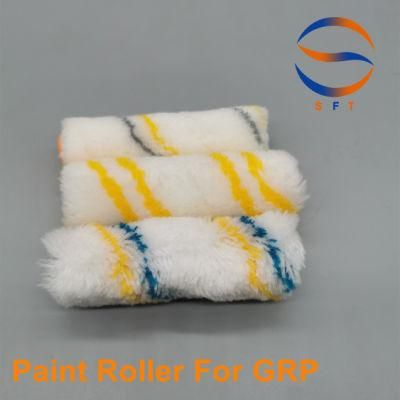4&prime; &prime; Colorful Wool Rollers Paint Rollers for FRP Resin Laminating