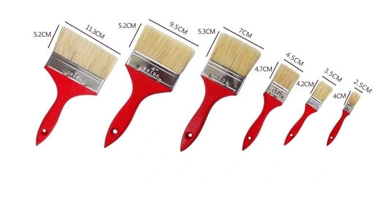 Wooden Handle Wall Paint Brush Cleaning Brush Painting Brush