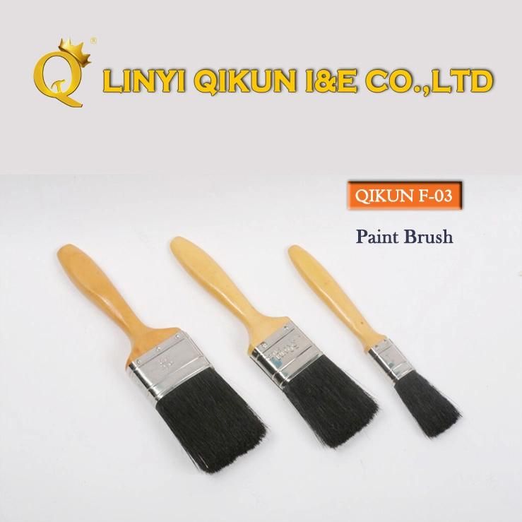 F-81 Hardware Decorate Paint Hand Tools Wooden Handle Bristle Roller Paint Brush