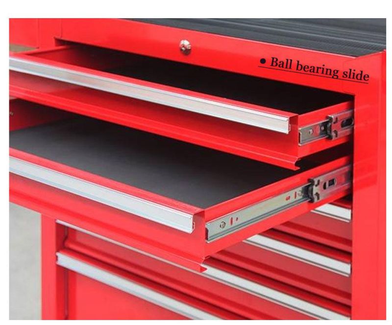 Anti-Shock Protection Rollaway Tool Trolley Cabinet