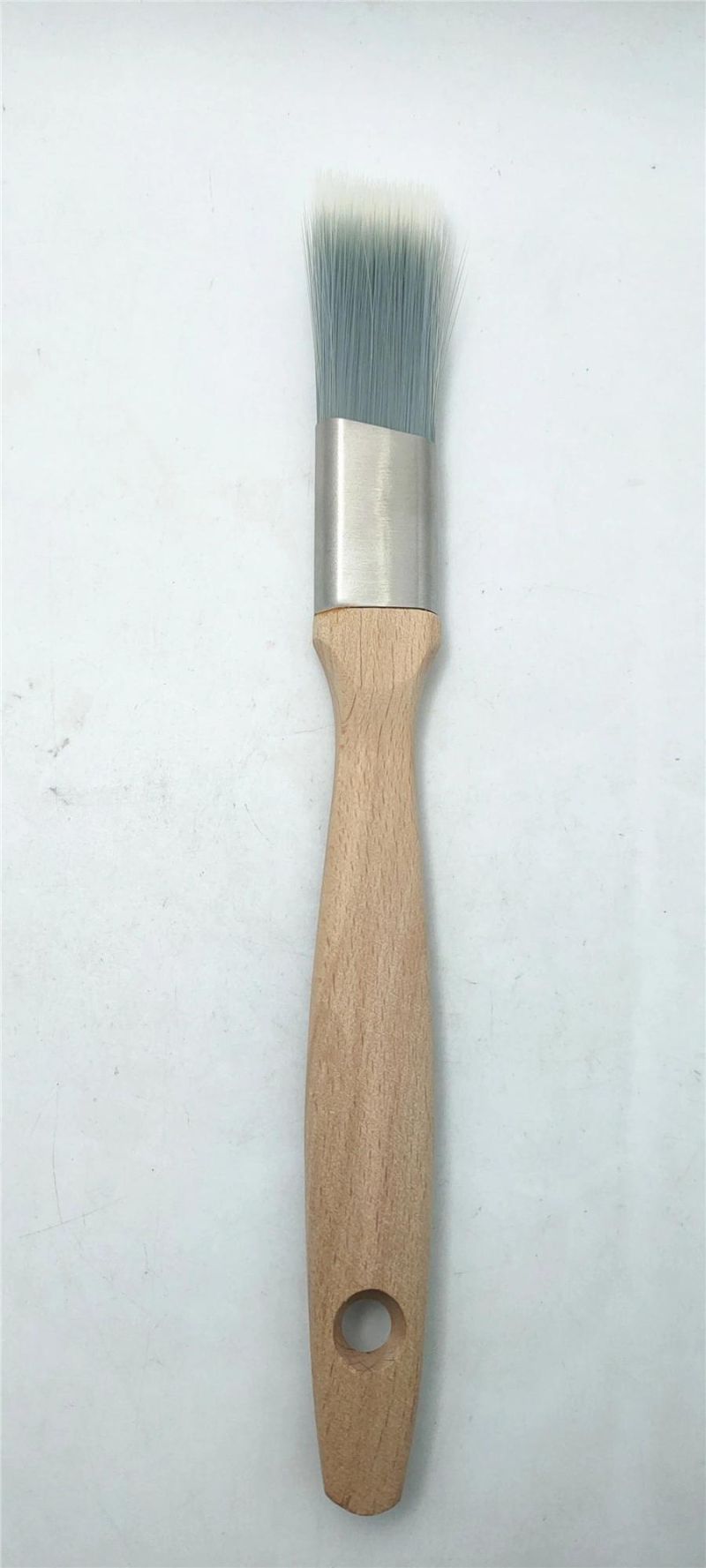 Factory Produces High Quality Paint Brush with Round Wooden Handle