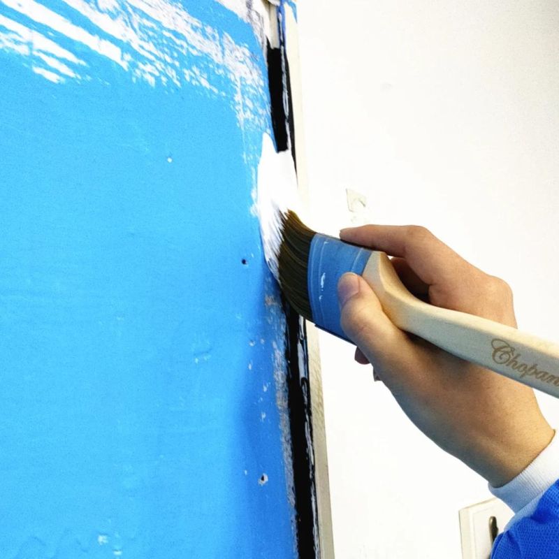 High Quality Bristle Wooden Handle Paint Brush for Architecture