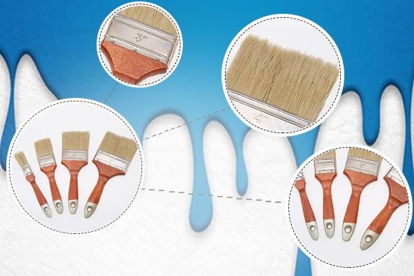 Cheap Price Wooden Bristle Paint Brush Manufacturers
