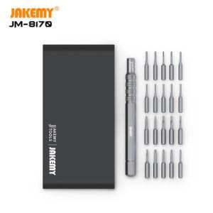 Jakemy 21PCS Durable Pocketable Magnetic Tip S-2 Head Screwdriver Hand Tool
