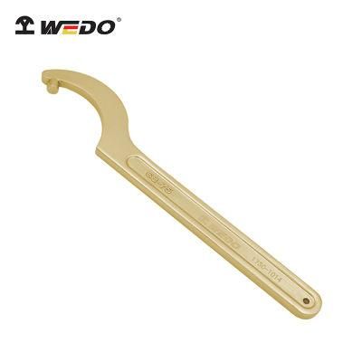 Wedo Non Sparking Aluminium Bronze Hook Wrench with Pin Bam/FM/GS