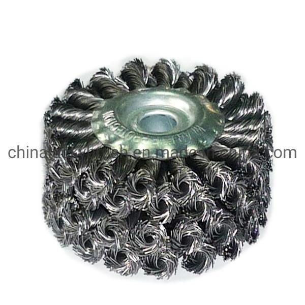 4.5 Inch Twist Knot Wheel Brush (YY-103)