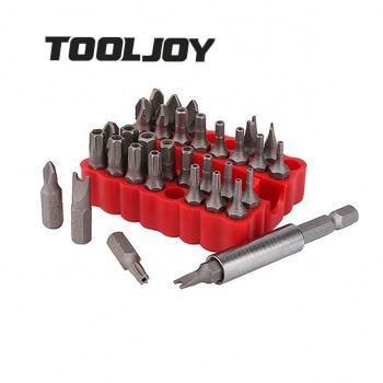 Tooljoy High Quality 33PCS Magnetic Screwdriver Impact Insert Drill Screwdriver Tool Bit Set