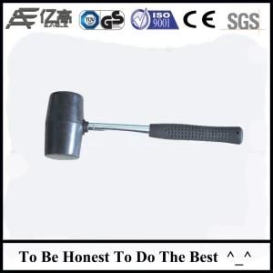Rubber Hammer with Steel Tube Handle