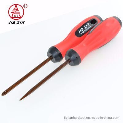 Red Soft TPR Handle S2 Magnetic Screwdriver Hand Tool