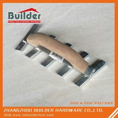 Wood Handle Steel Control Joint Groover