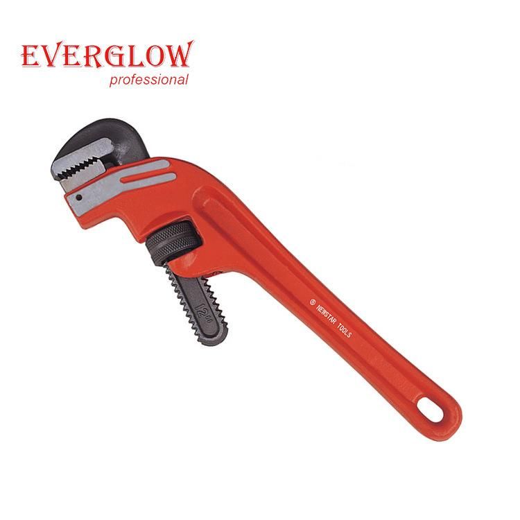 New Style Light-Duty American Type Pipe Wrench with Hollow Handle for Plumbing