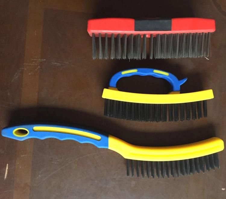 Plastic Handle Wire Brush Three Sets (YY-691)