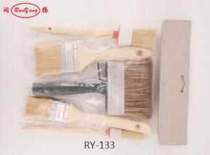 Paint Brush Set with Polybag with Header Tag
